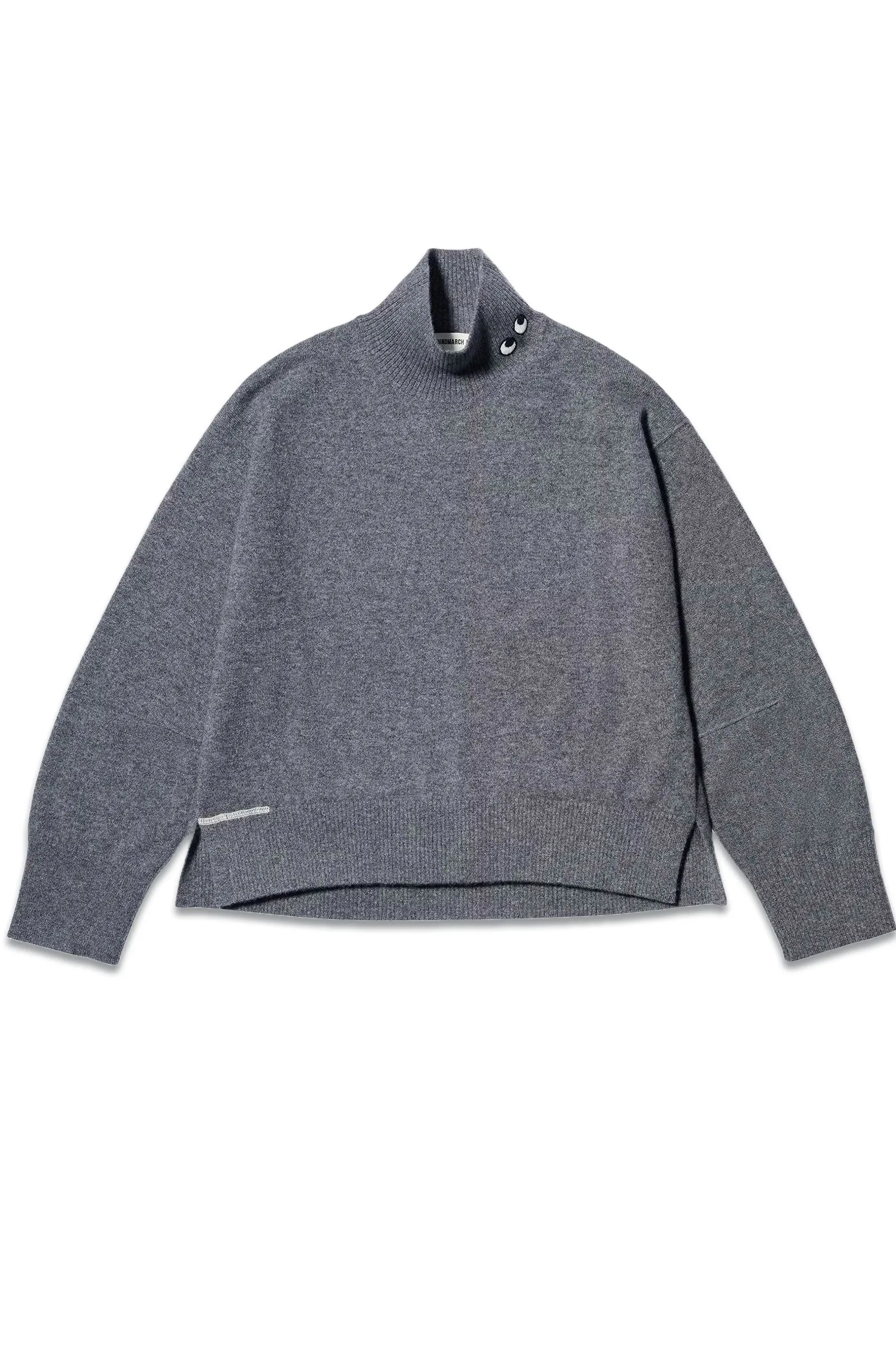 100% Cashmere High Neck Jumper