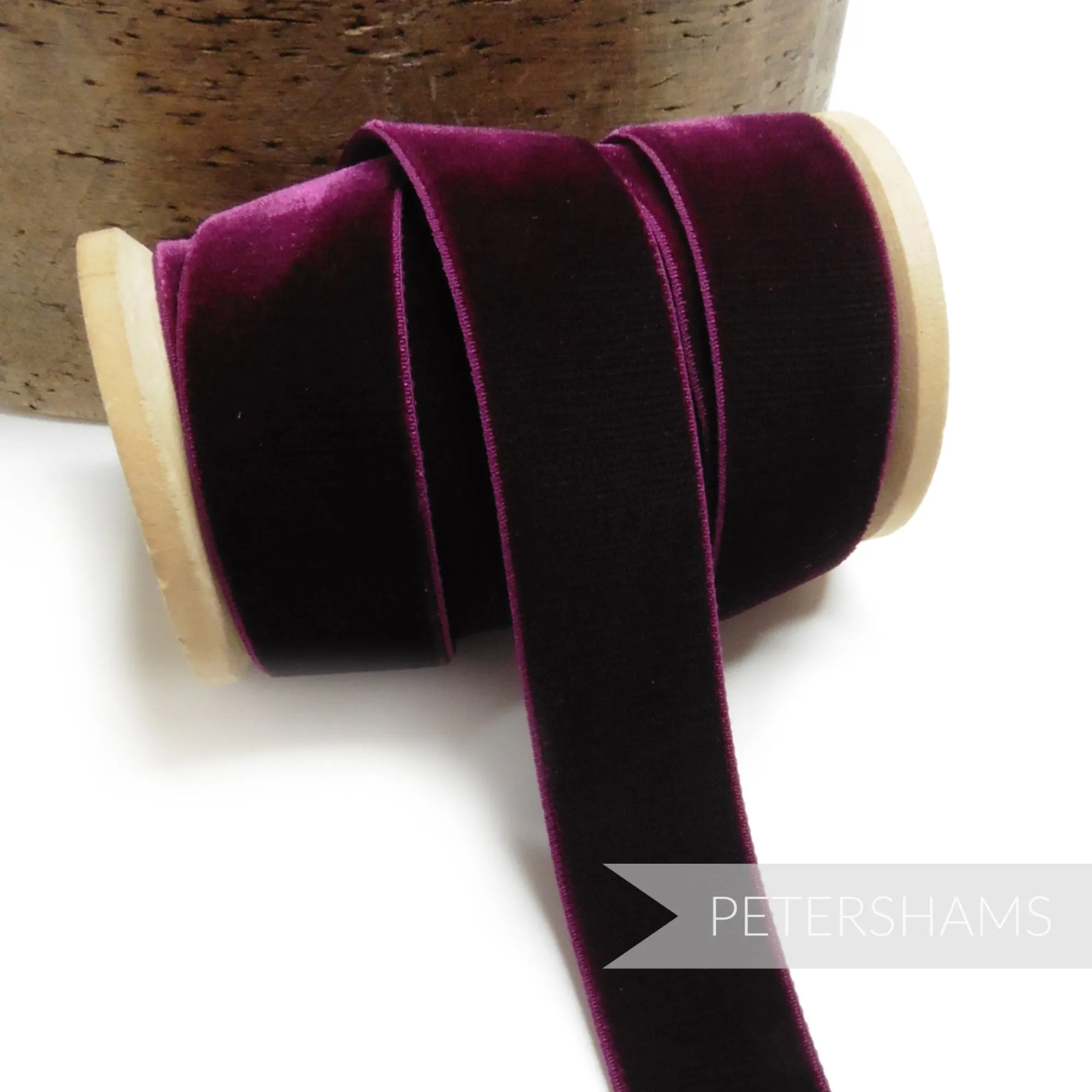 23mm Elastic Stretch Velvet Ribbon - 1m