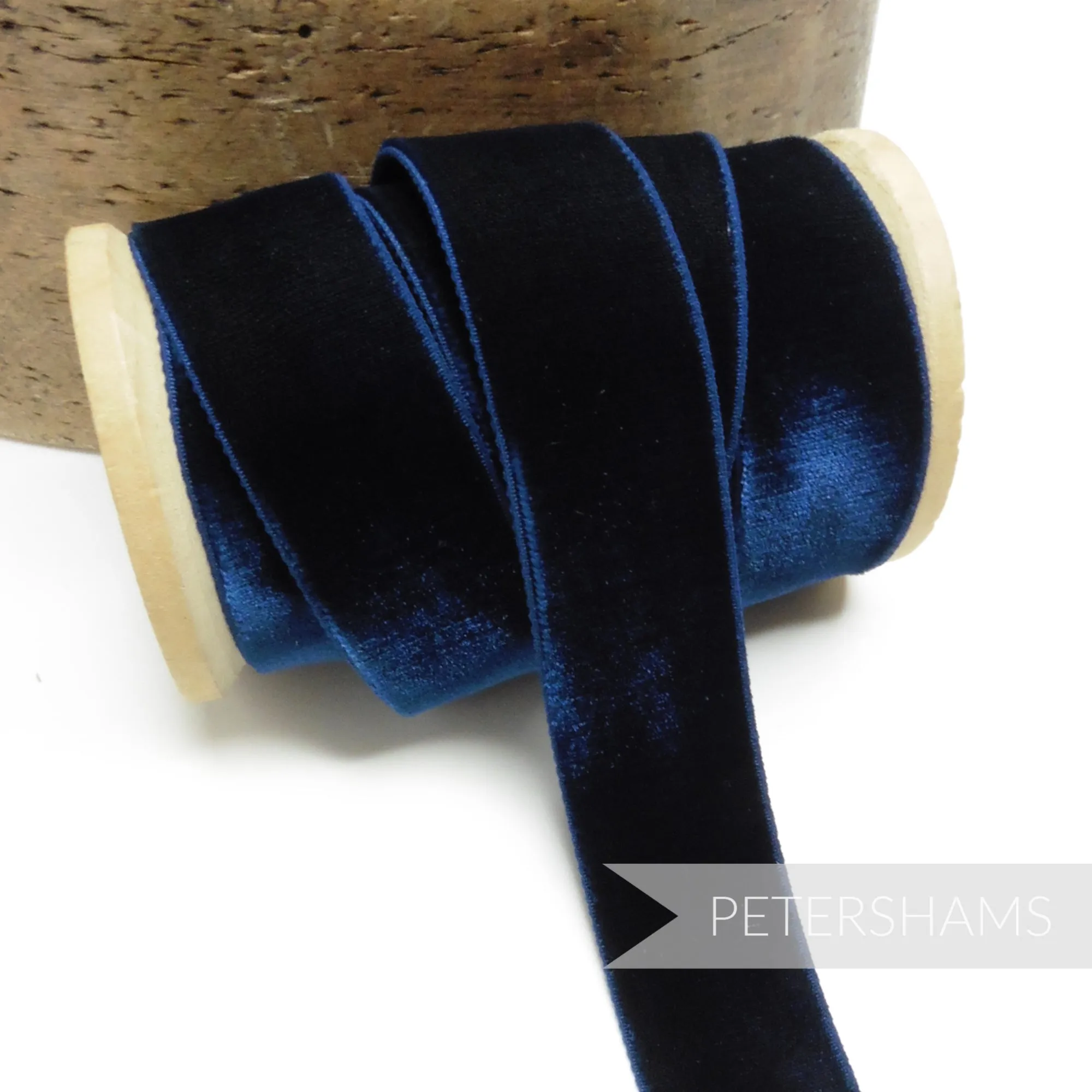 23mm Elastic Stretch Velvet Ribbon - 1m