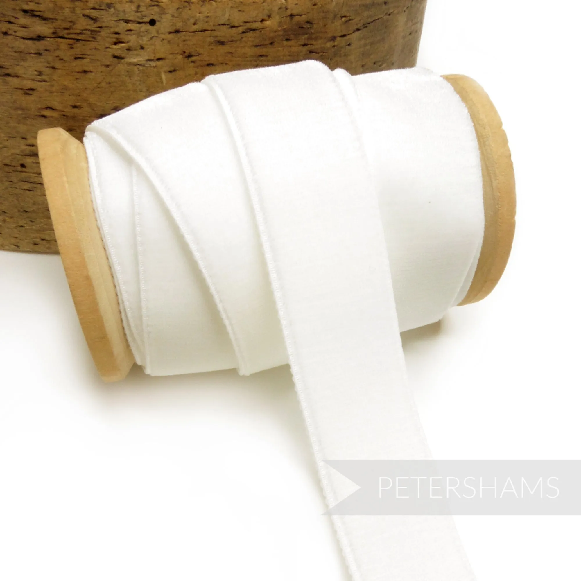 23mm Elastic Stretch Velvet Ribbon - 1m