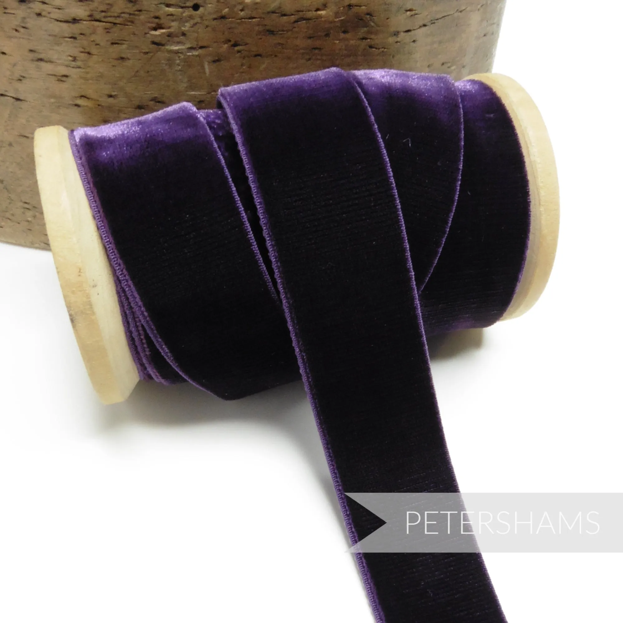 23mm Elastic Stretch Velvet Ribbon - 1m