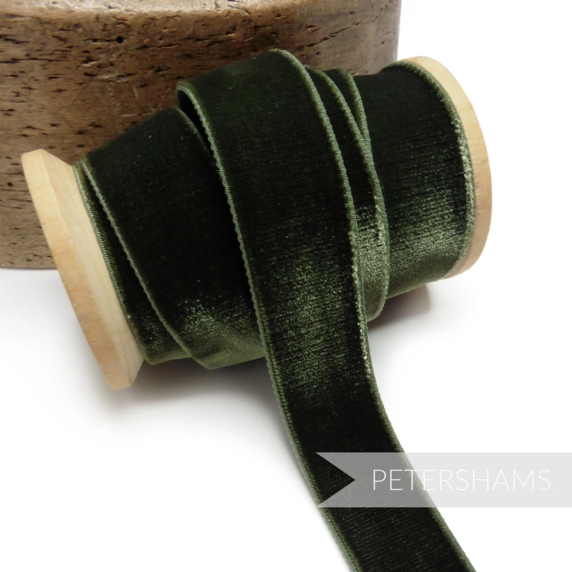 23mm Elastic Stretch Velvet Ribbon - 1m