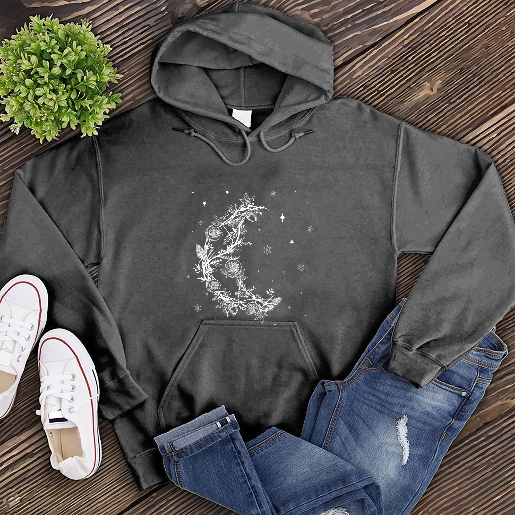 Abundant Winter Moon Hoodie