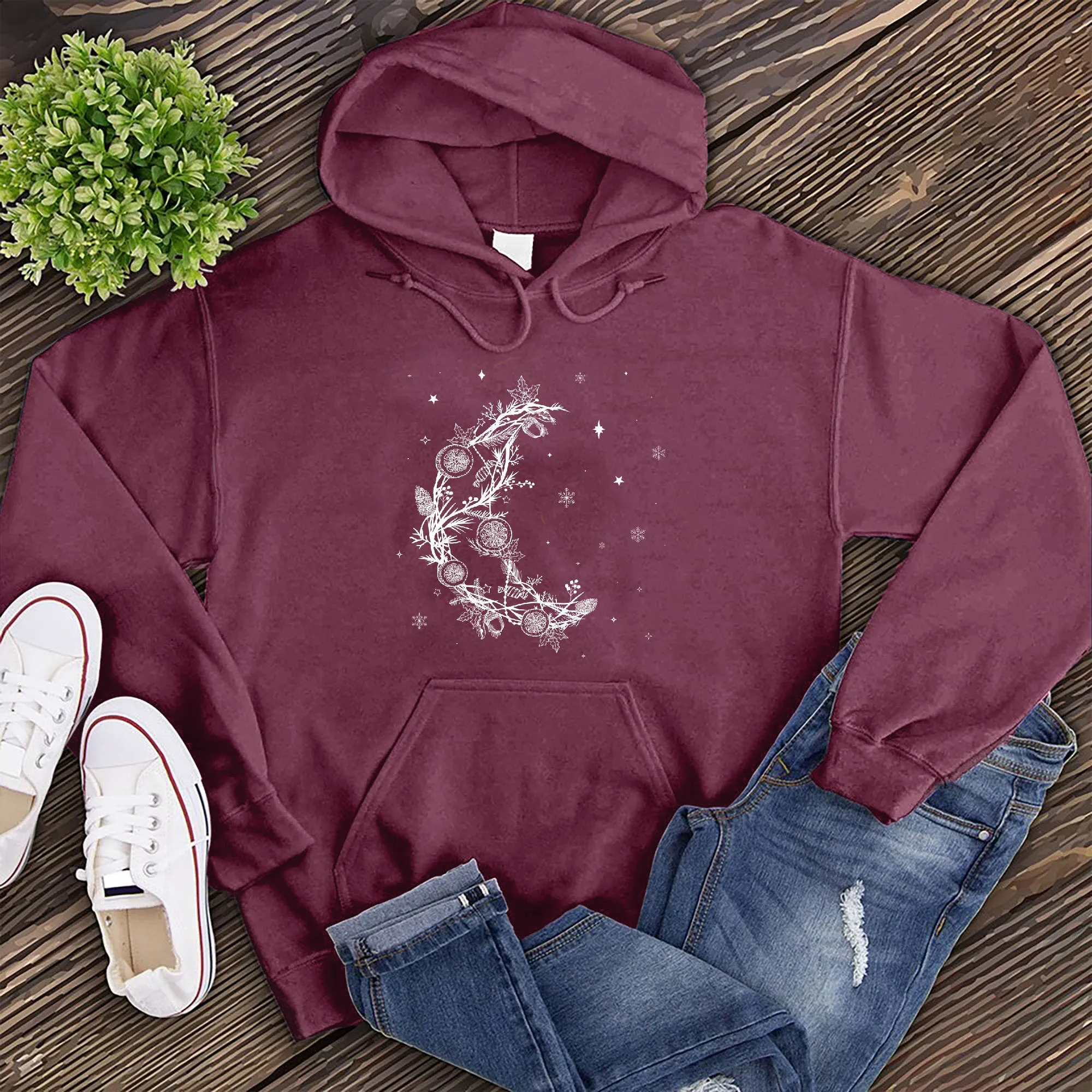 Abundant Winter Moon Hoodie