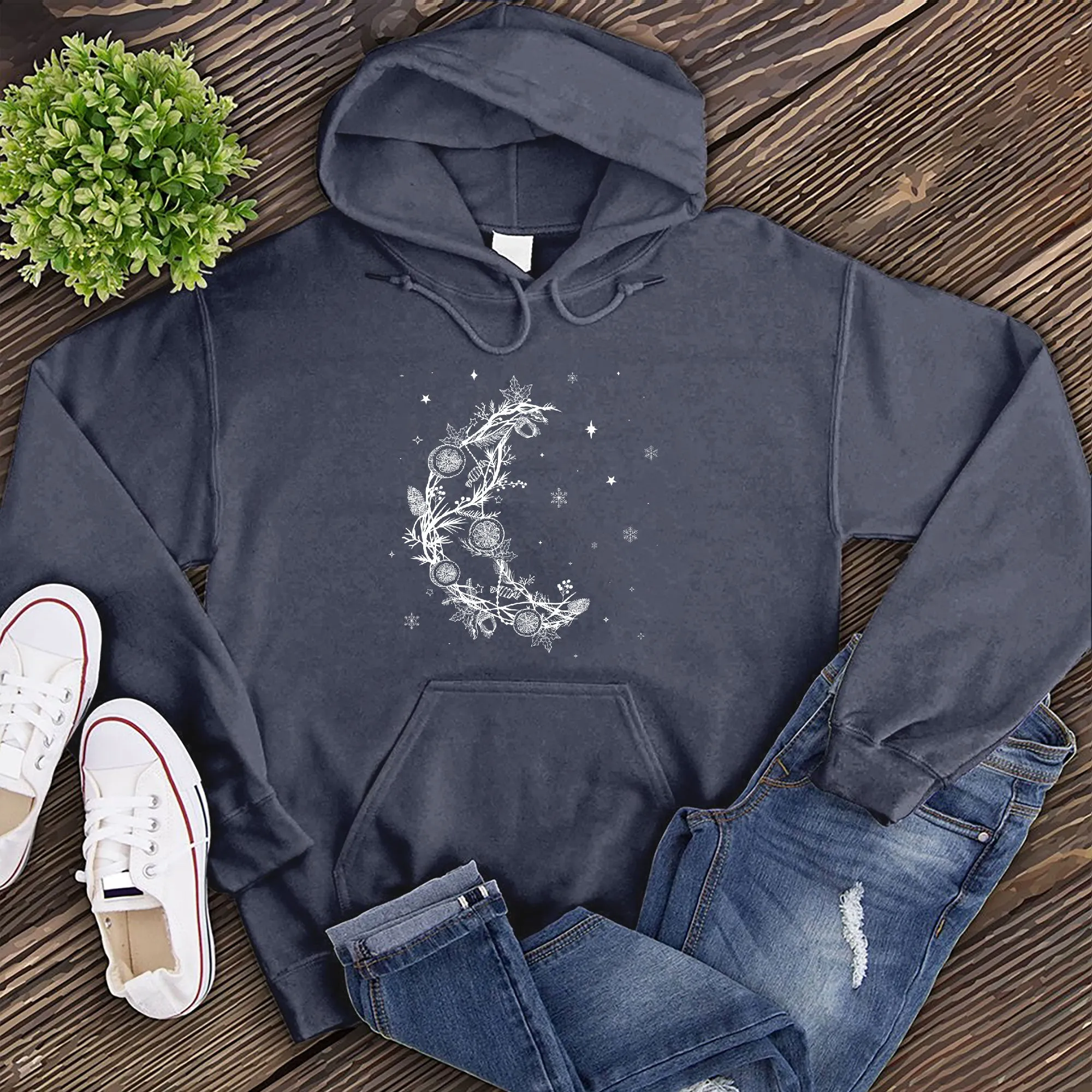 Abundant Winter Moon Hoodie