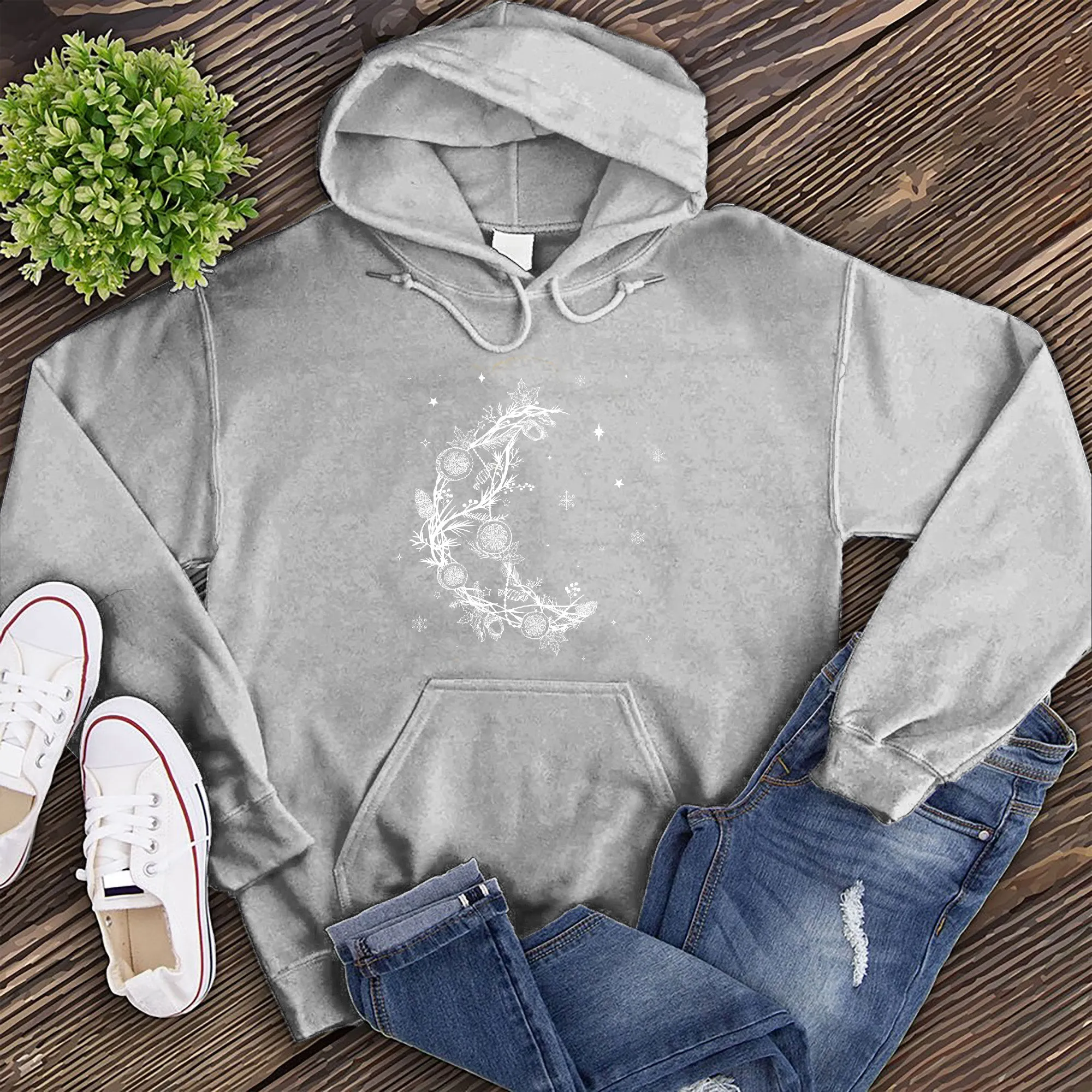 Abundant Winter Moon Hoodie