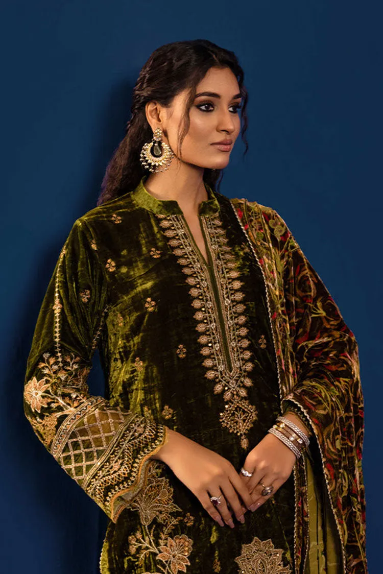 Adans Libas - Plachi Embroidered Unstitched Collection - 5409