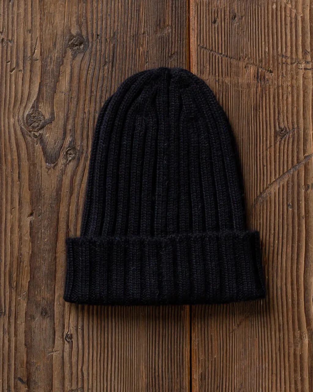 Alpaca Toque - The “County” ribbed Cap