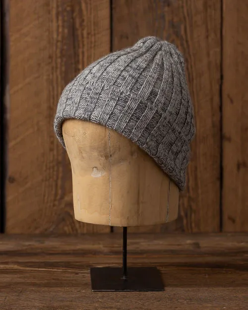 Alpaca Toque - The “County” ribbed Cap