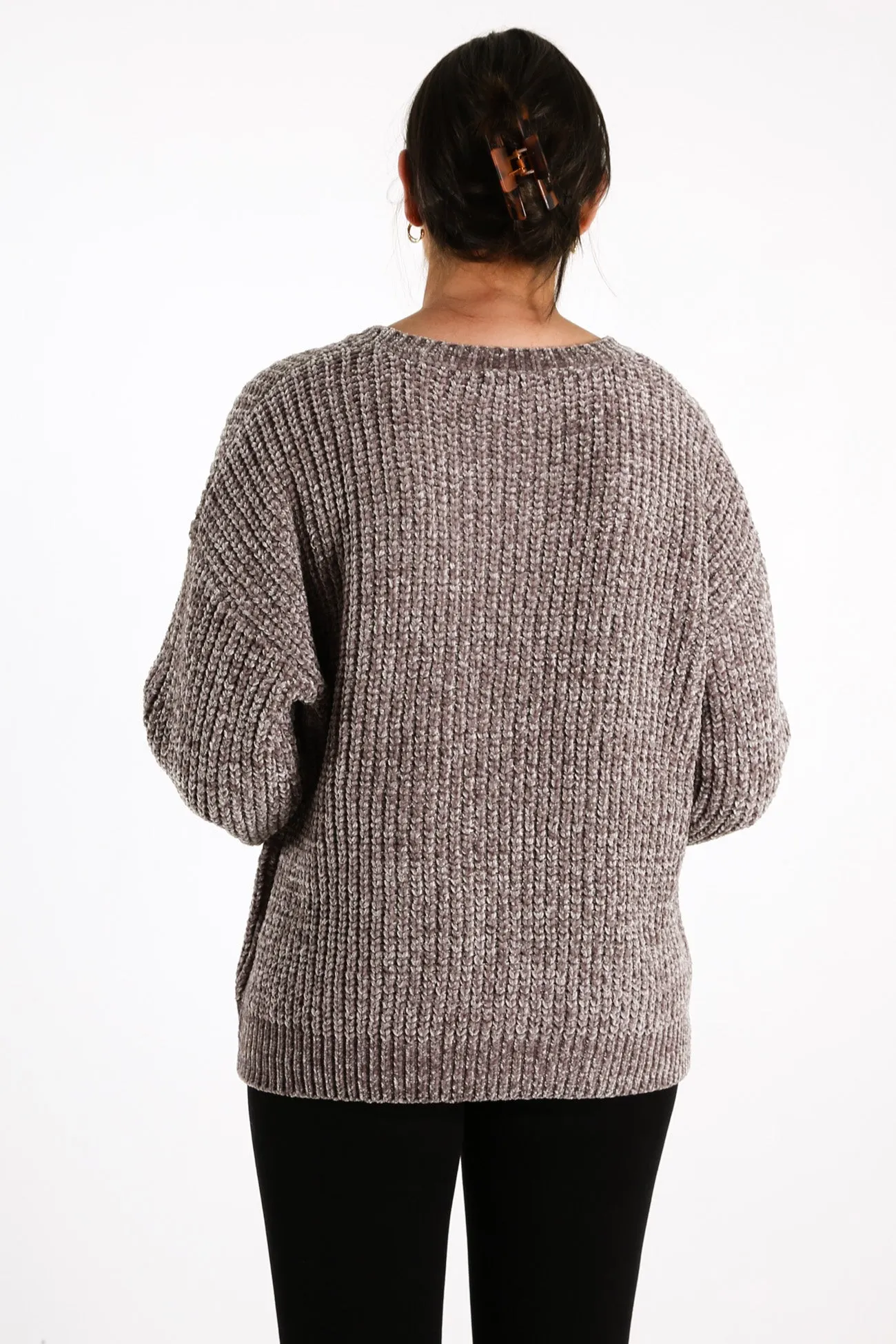 Angie Knit Grey Marle