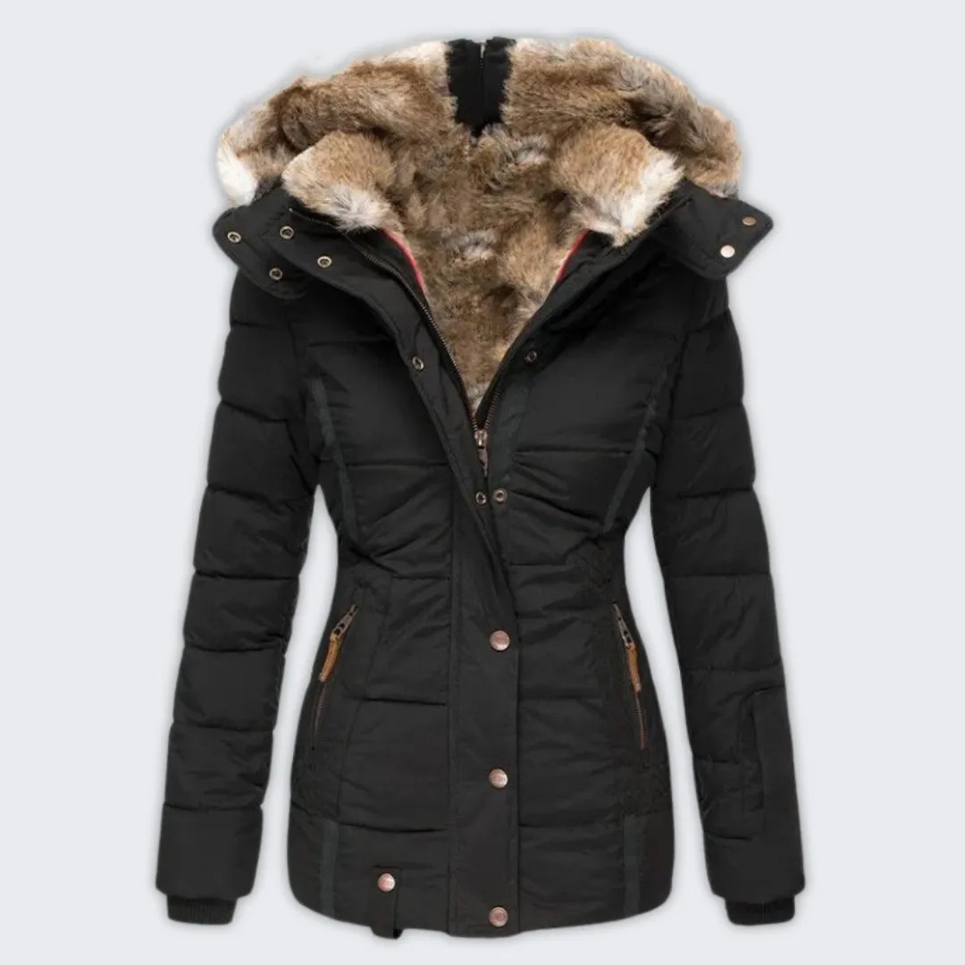 Astrid- Women's Ultimate Winter Coat with Fur Lining