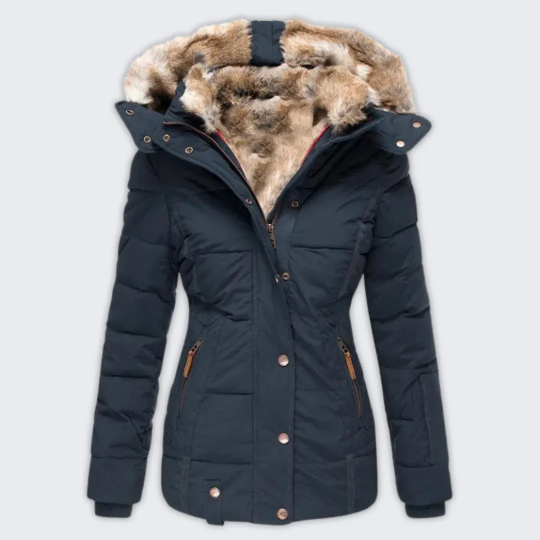 Astrid- Women's Ultimate Winter Coat with Fur Lining