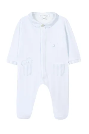 Babygrow - Sky Blue Velvet Koala