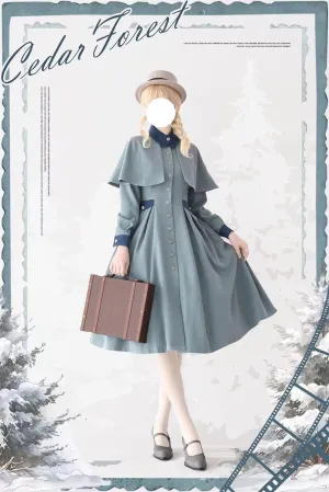 (BFM)Forest Wardrobe~Elegant Lolita Dress Winter Lolita Coat Dress