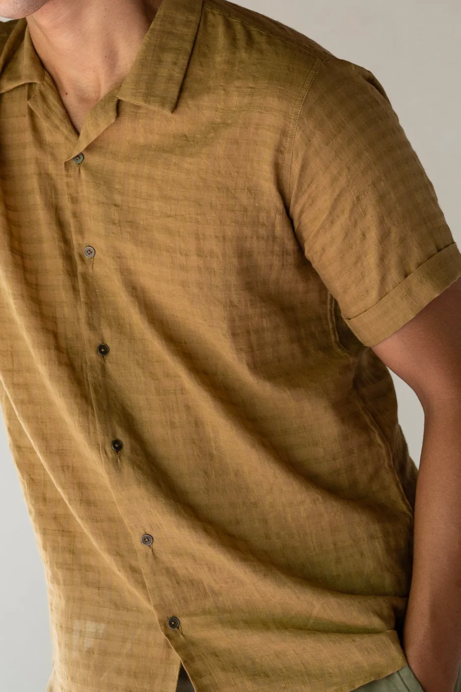 Birch Handwoven Cotton Shirt