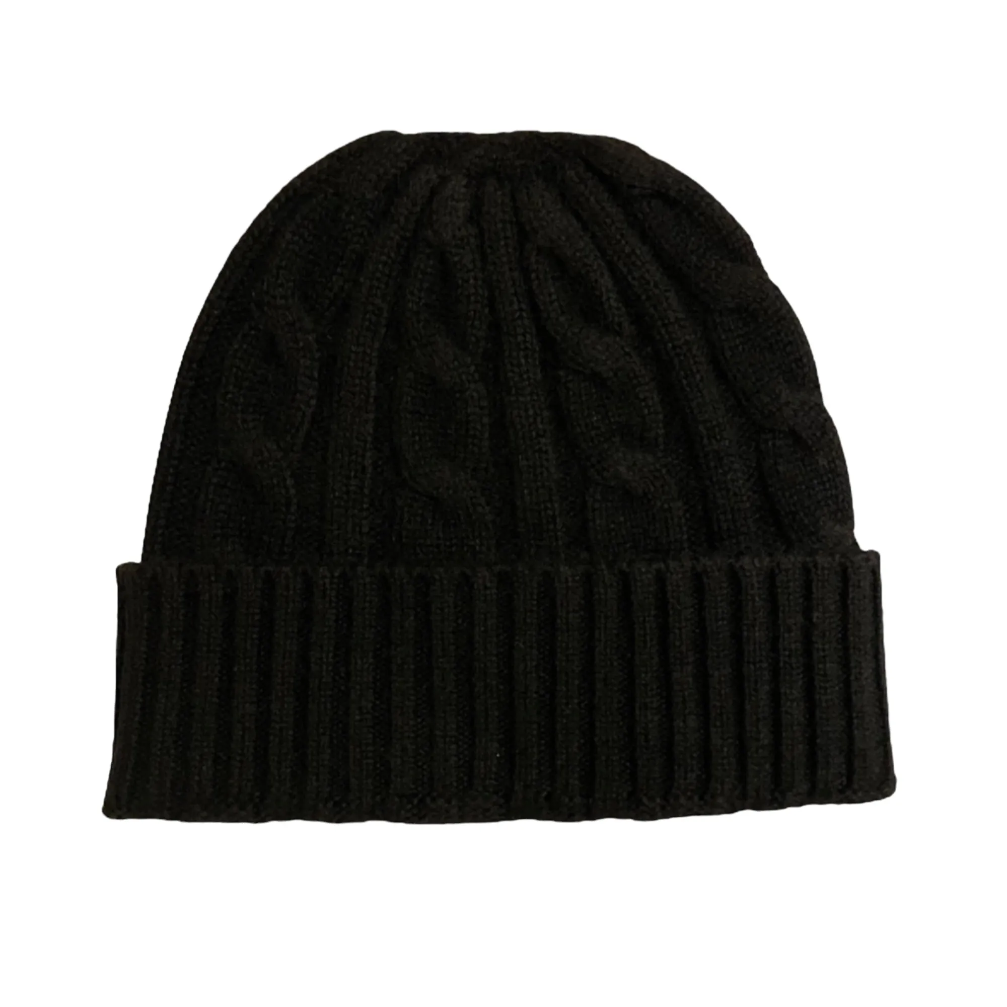 Black Cashmere Beanie