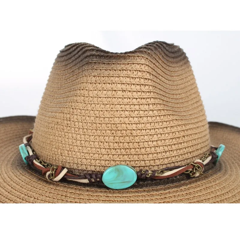 Bohemian Beaded Hat Accessory