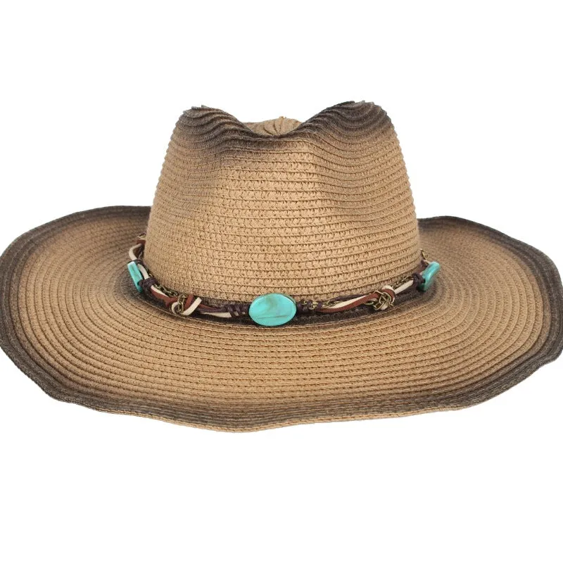 Bohemian Beaded Hat Accessory