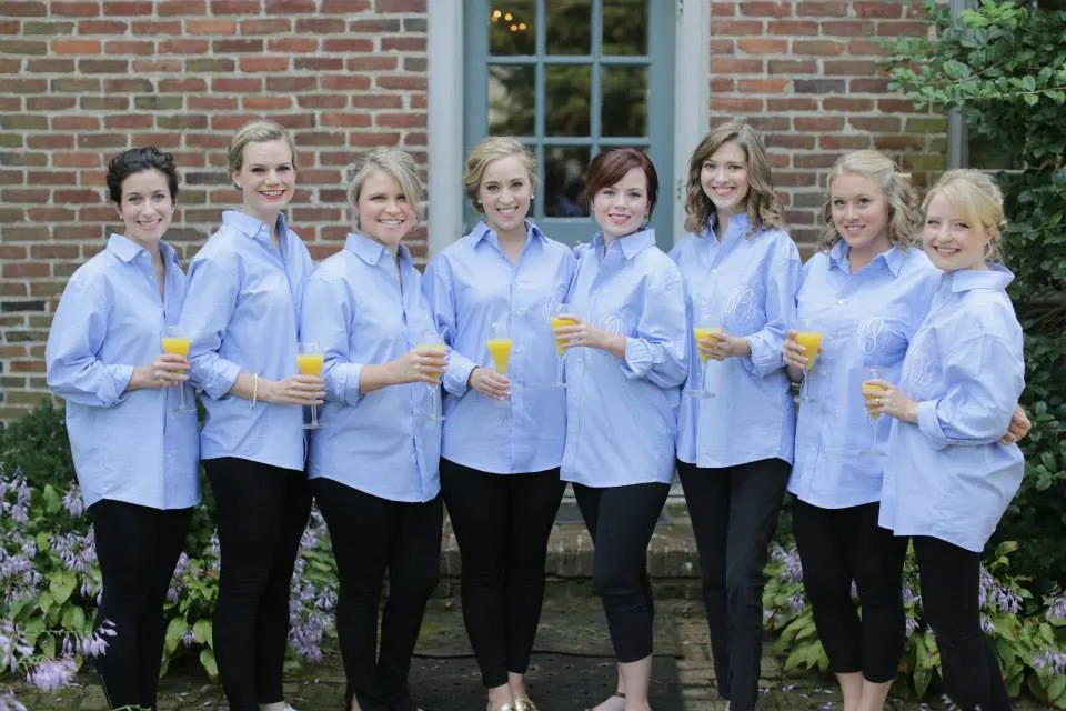 Bridal Party Oxford Shirts