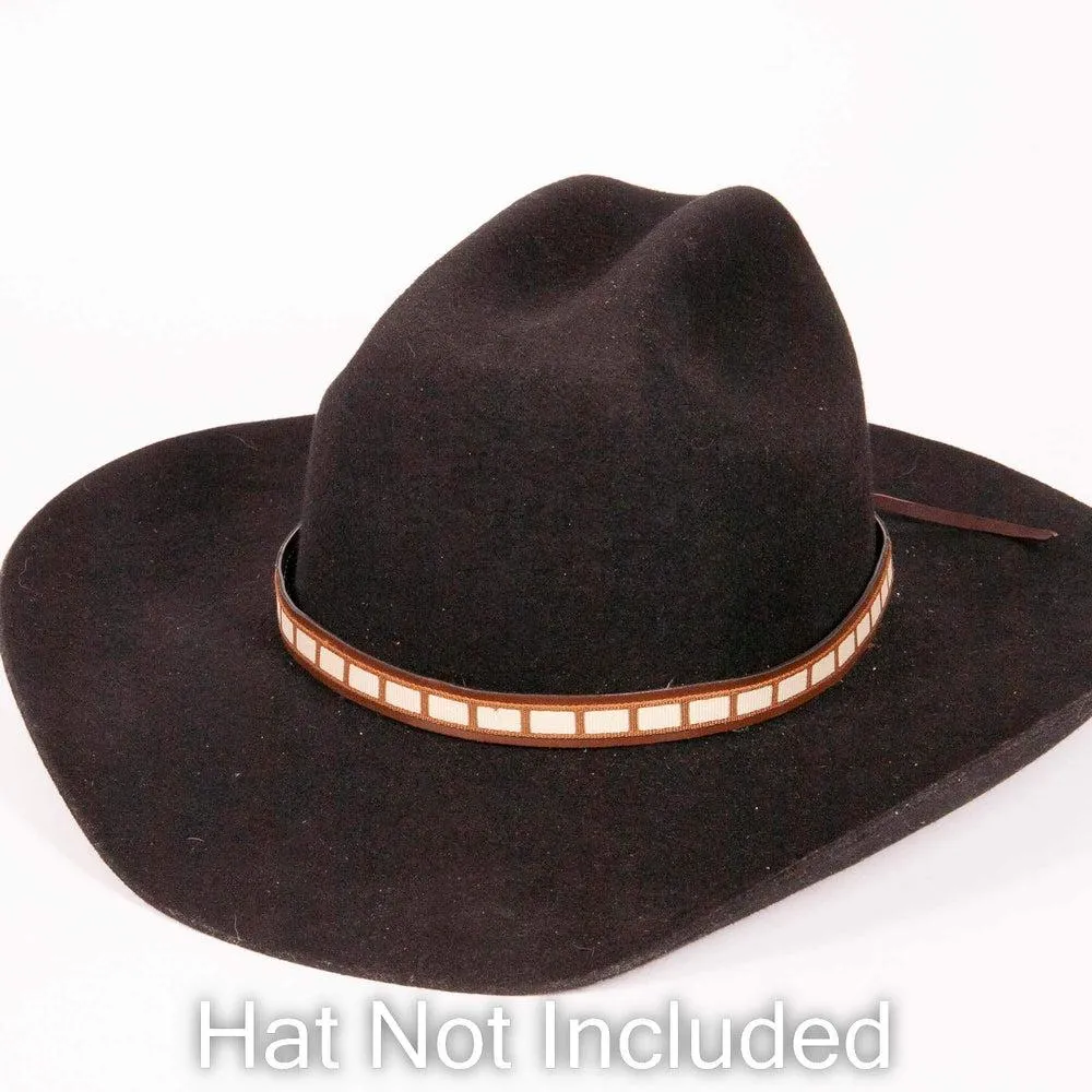 Camden | Brown Leather Hat Band