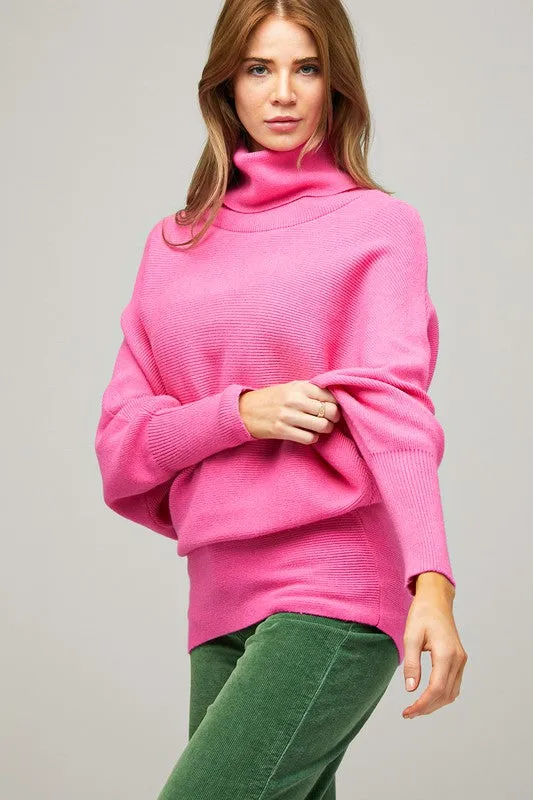 Candy Pink Tunic Sweater