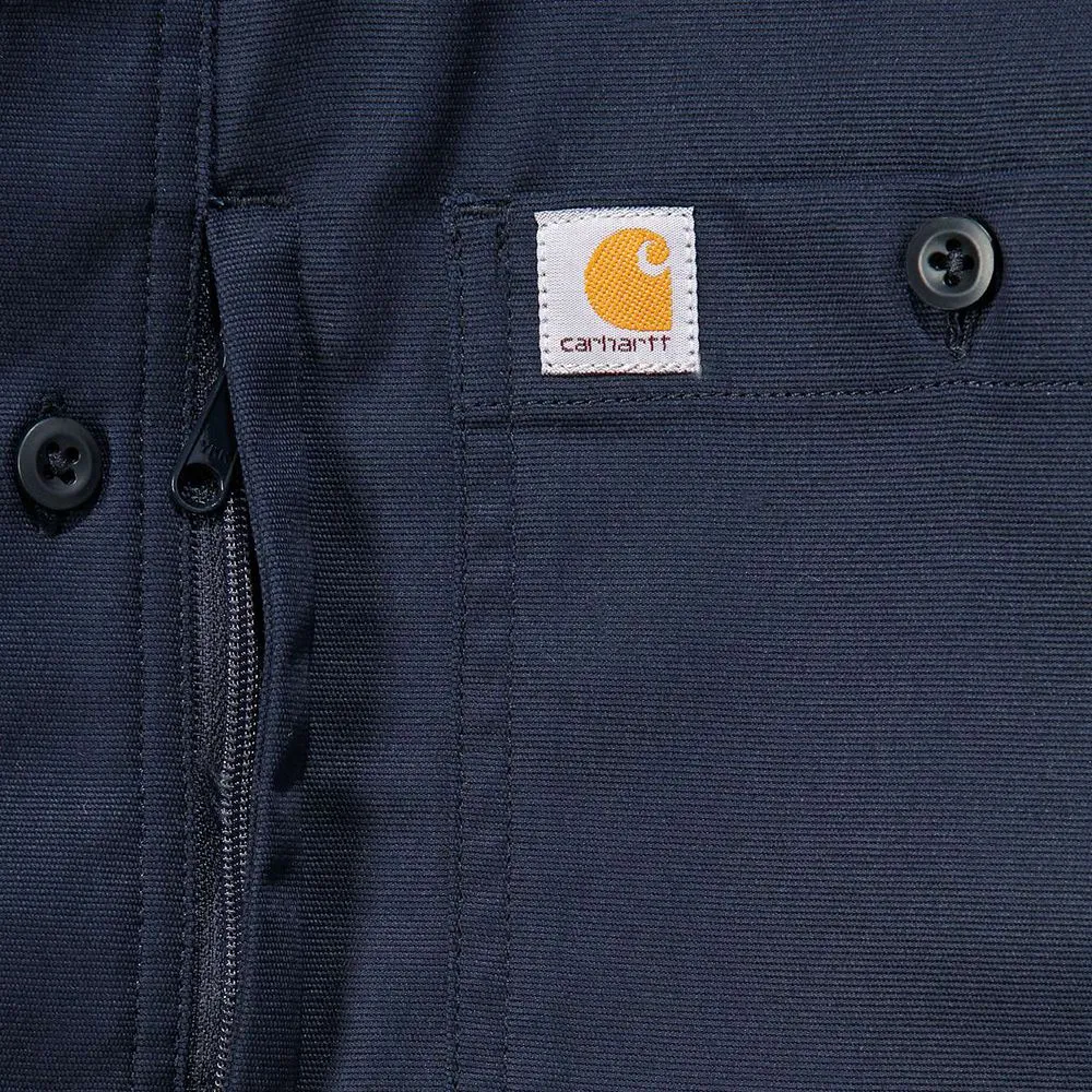 Carhartt&#x20;102538&#x20;Rugged&#x20;Professional&#x20;l&#x2F;s&#x20;Work&#x20;Shirt&#x20;-&#x20;Navy