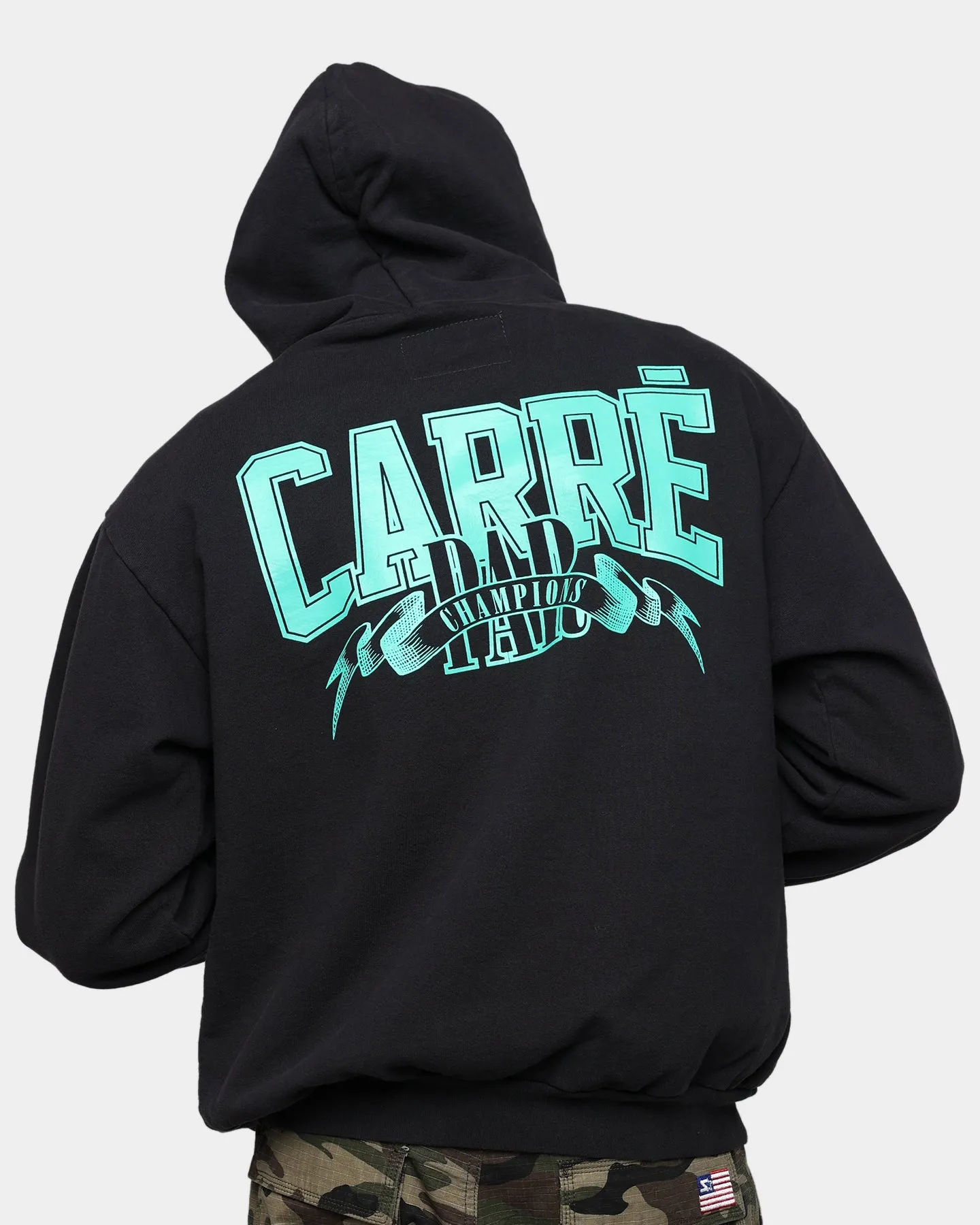 Carre Champs 2.0 Hoodie Black Wash