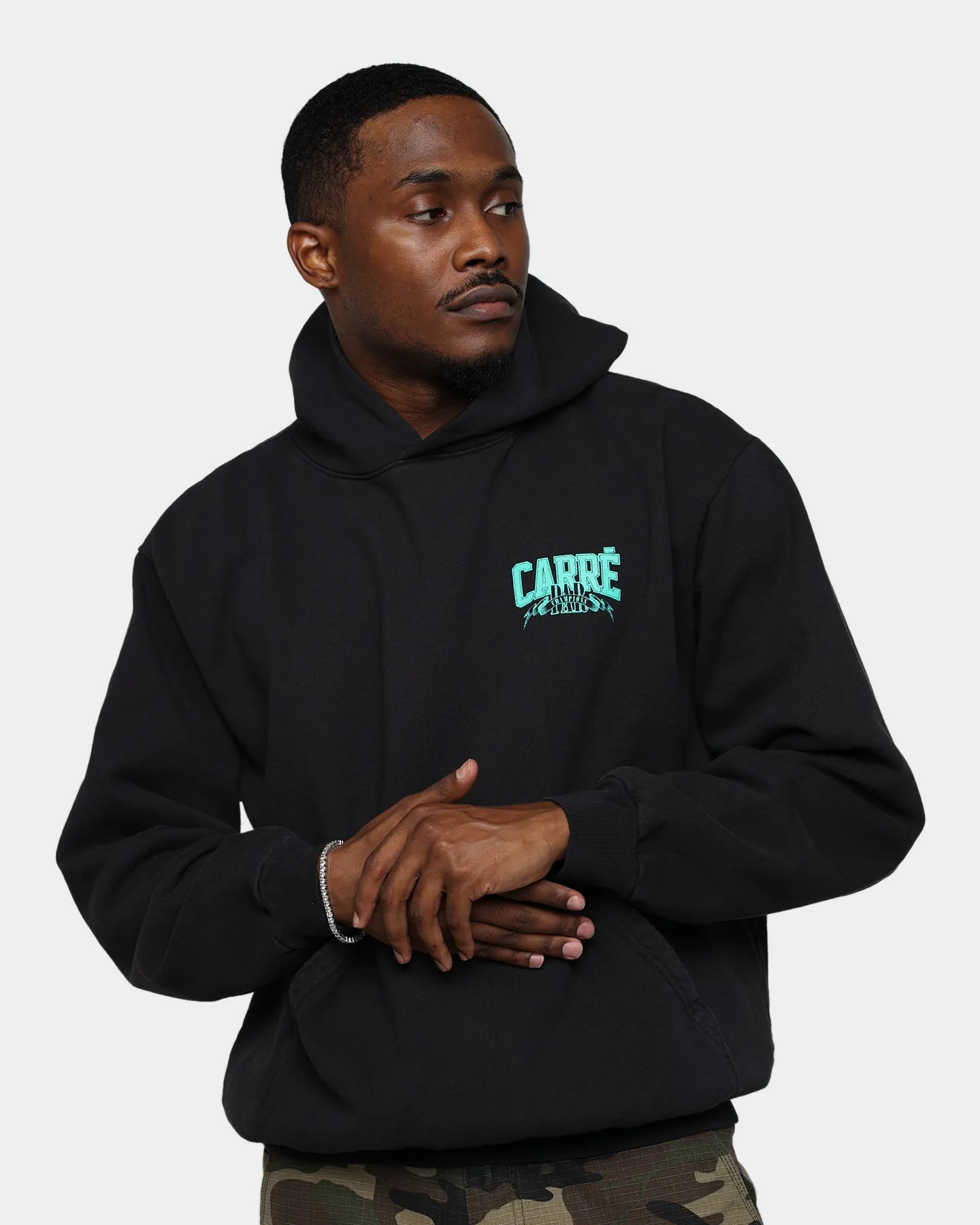 Carre Champs 2.0 Hoodie Black Wash