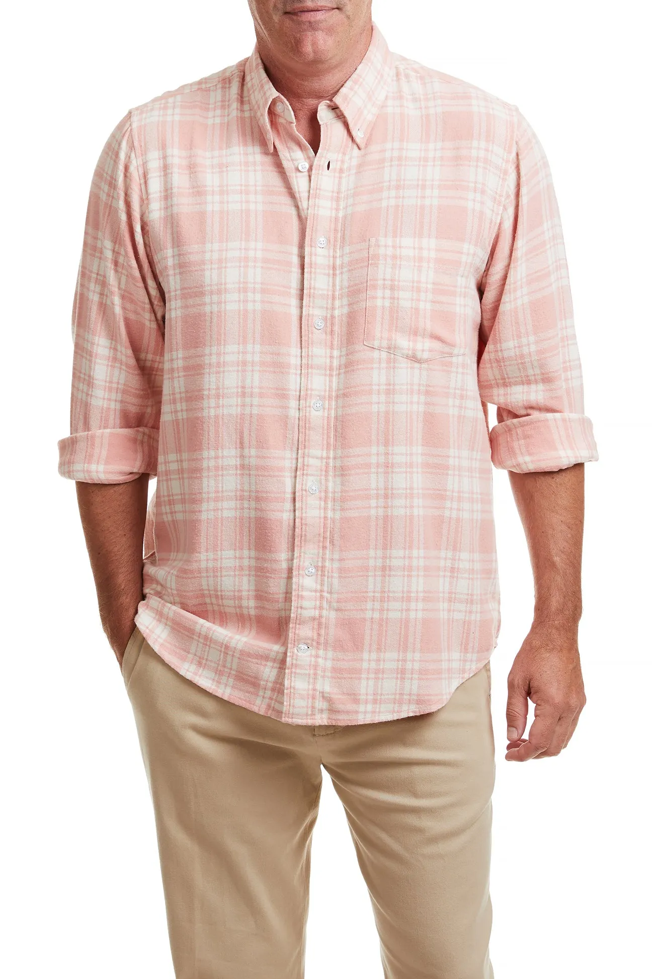 Castaway CHASE SHIRT - WINTER ROSE PLAID