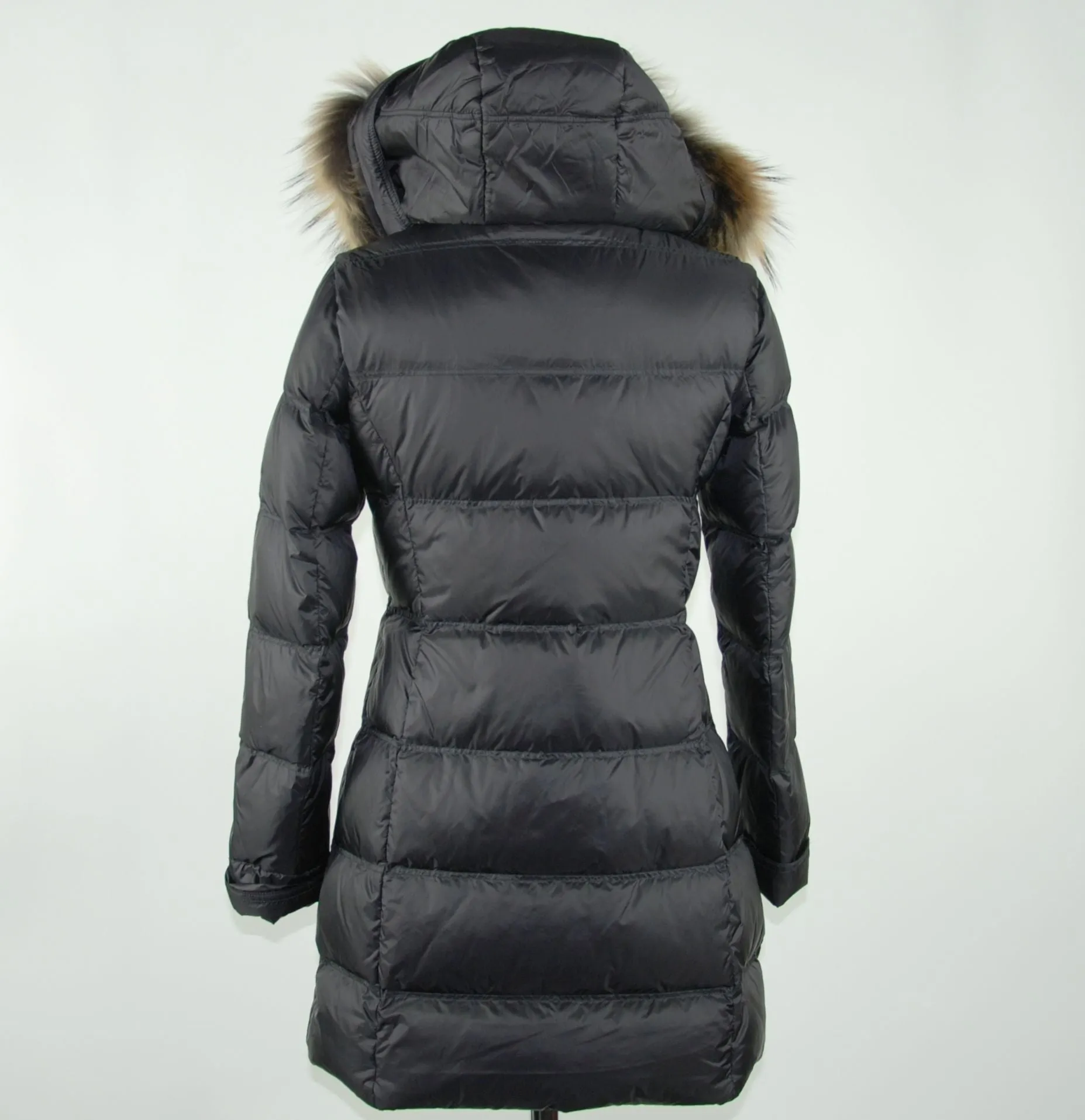 Chic Black Duck Down Winter Coat