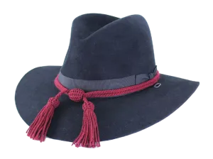 Civil War Style Hat Cord - Cardinal Red Medic