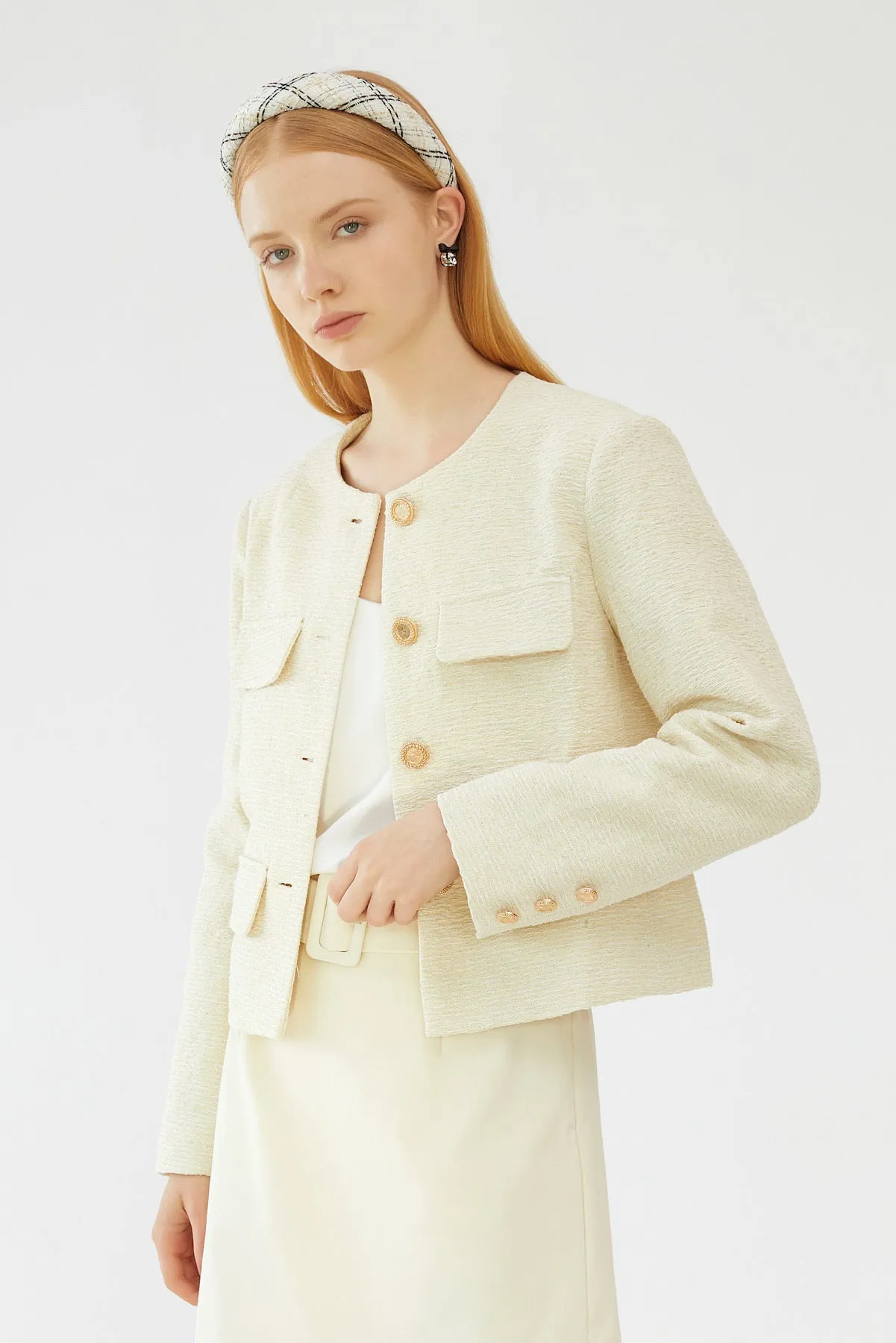 Clarette Tweed Jacket