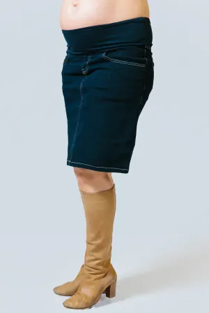 Dark Denim Skirt