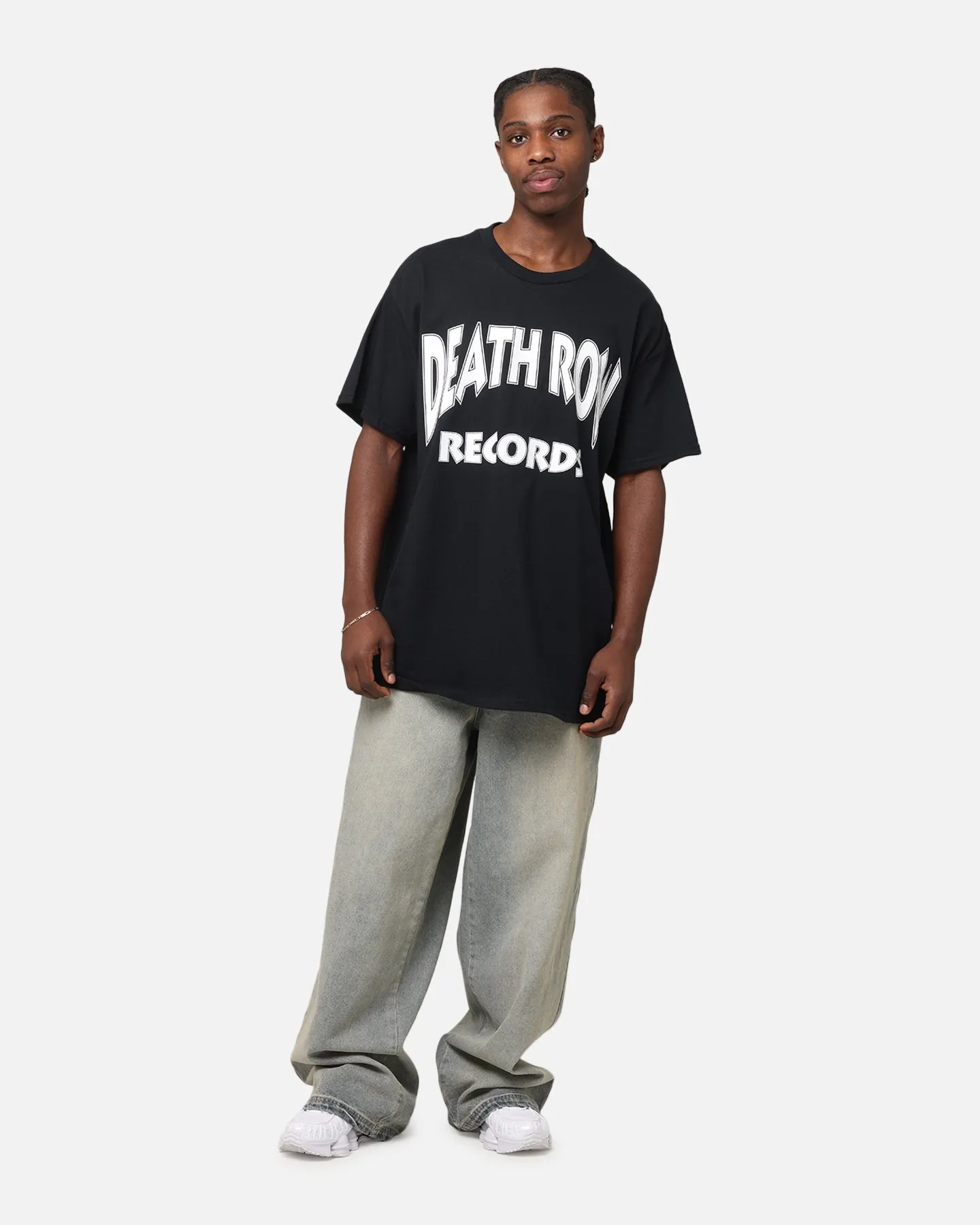 Deathrow Records Basic Logo T-Shirt Black