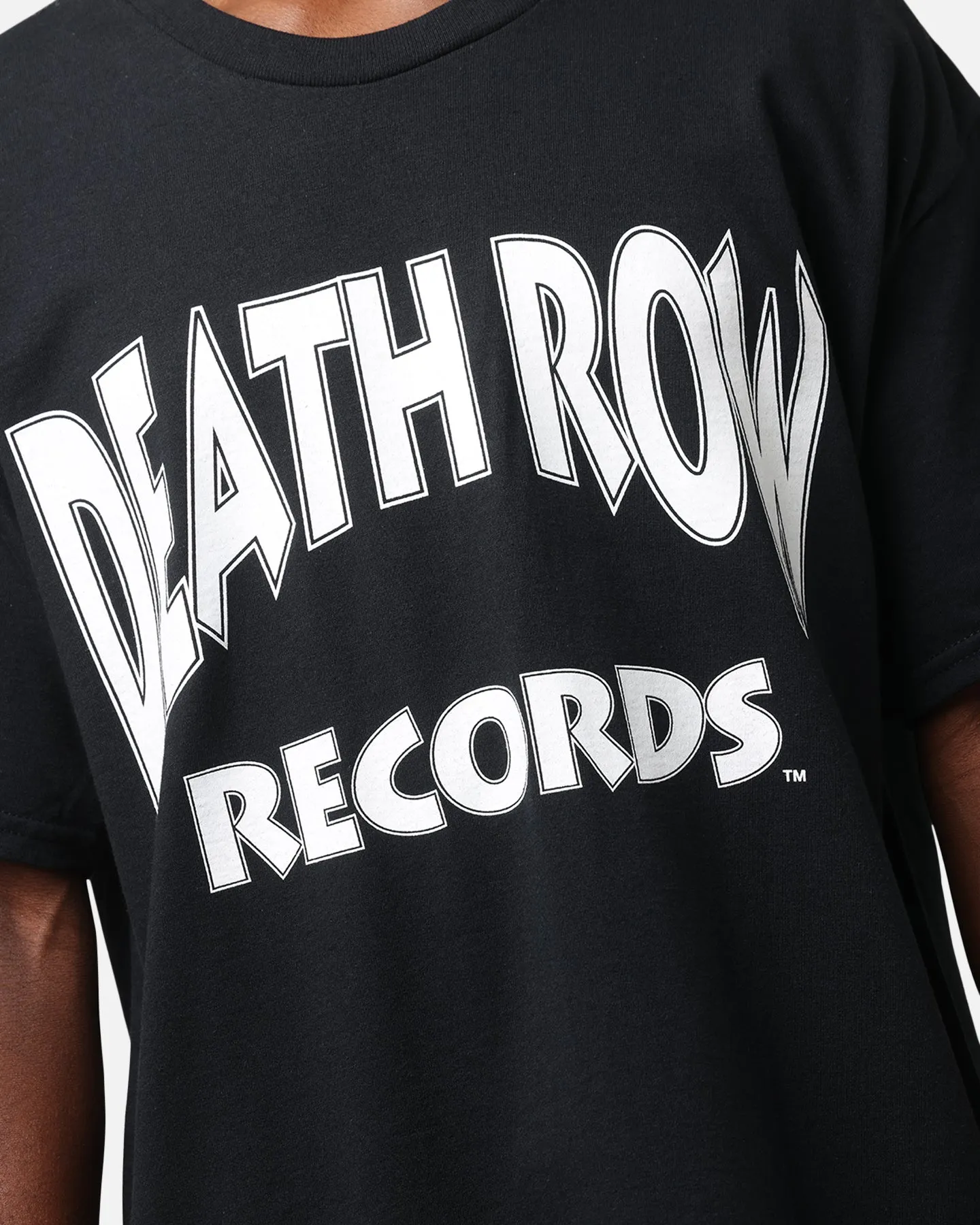 Deathrow Records Basic Logo T-Shirt Black