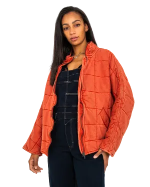 Dolman Quilted Jacket in Myrrh