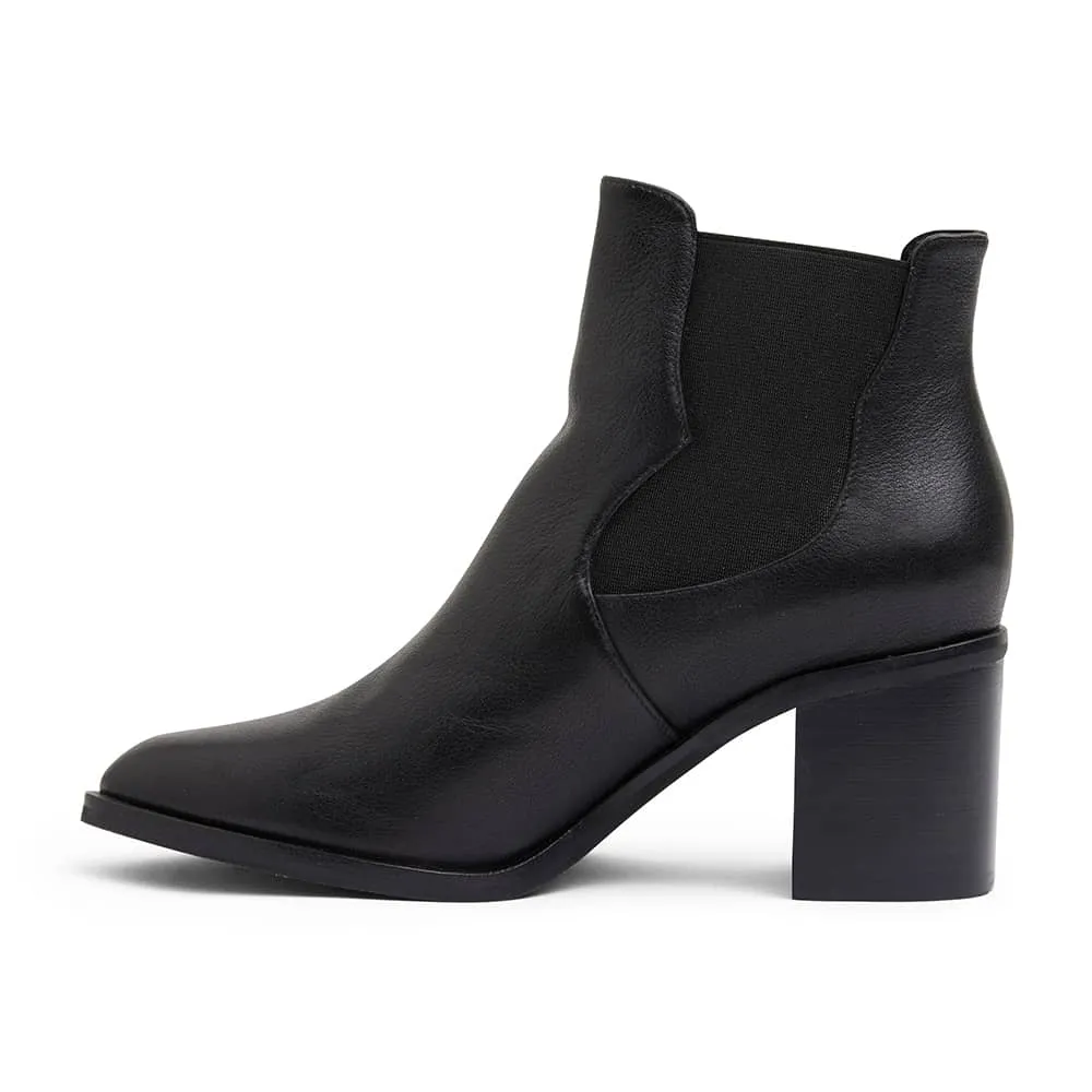 Doltone Boot in Black Leather