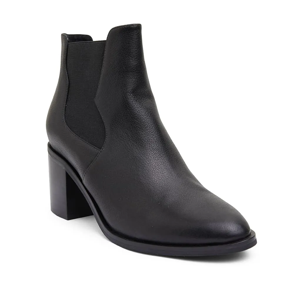 Doltone Boot in Black Leather