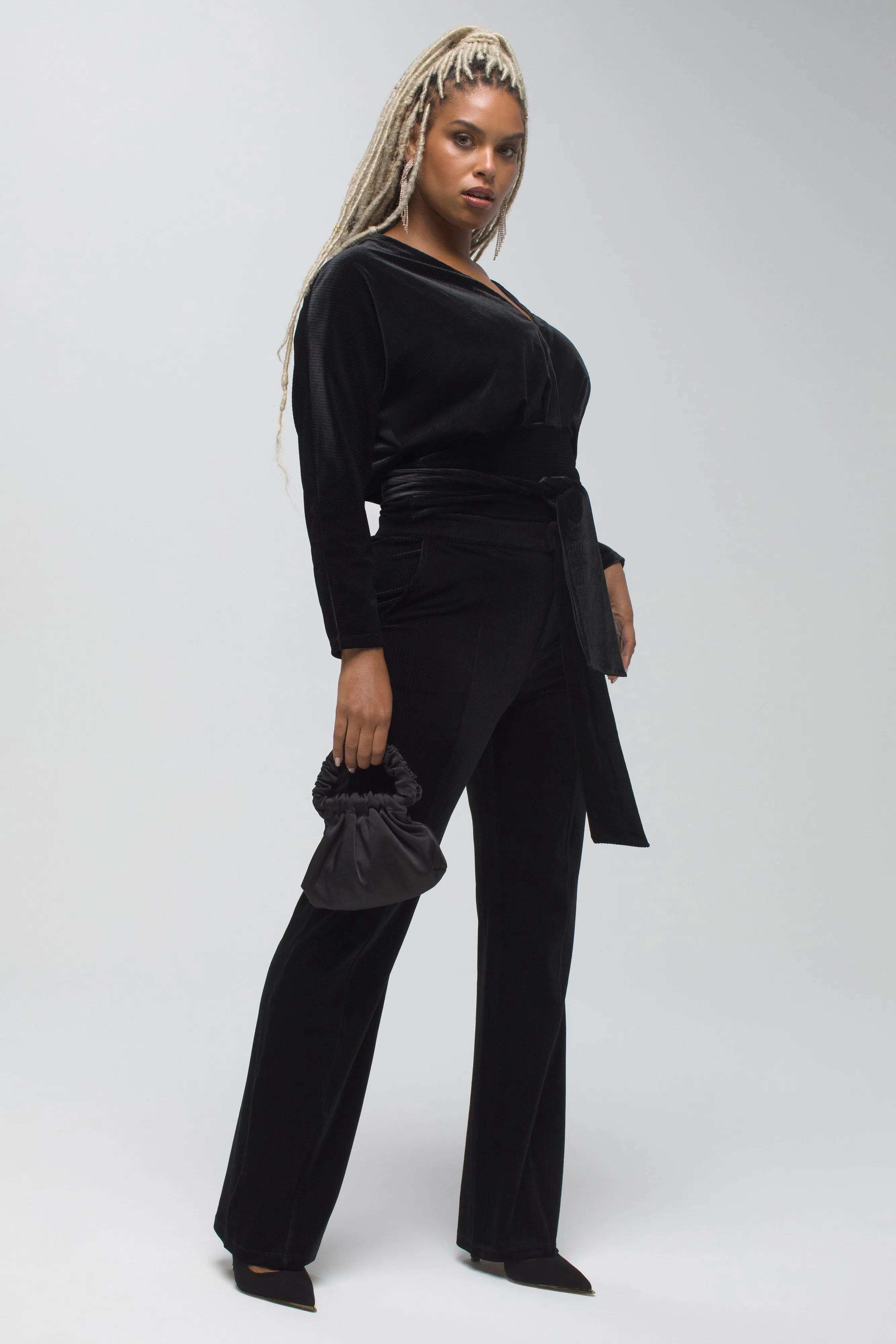 DRESS UP AND DOWN PANT | BLACK001