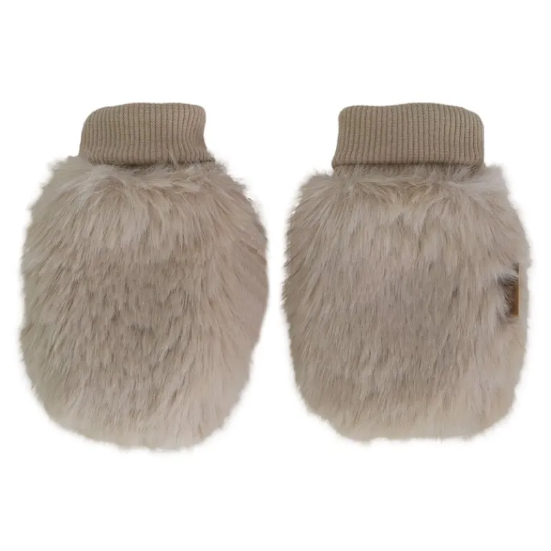 Faux Fur Mittens