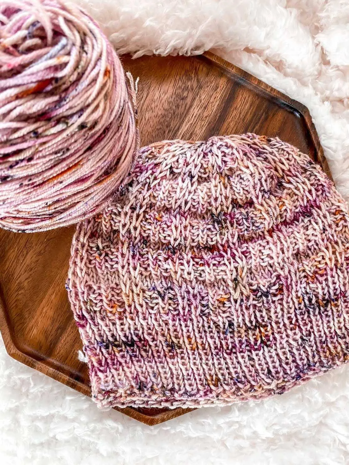 Flannel Shirt Hat - Knitting Pattern