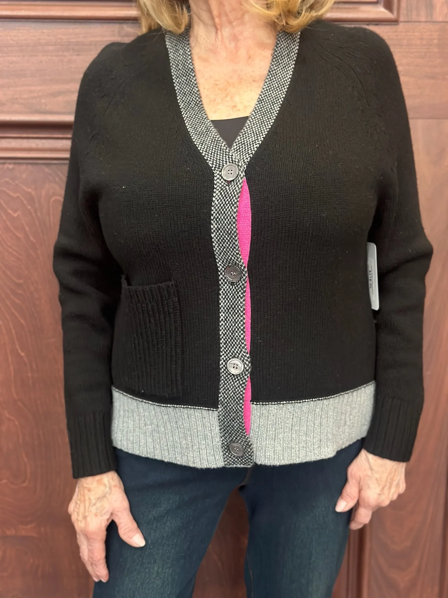 Frankie Elbow Patch Cardigan