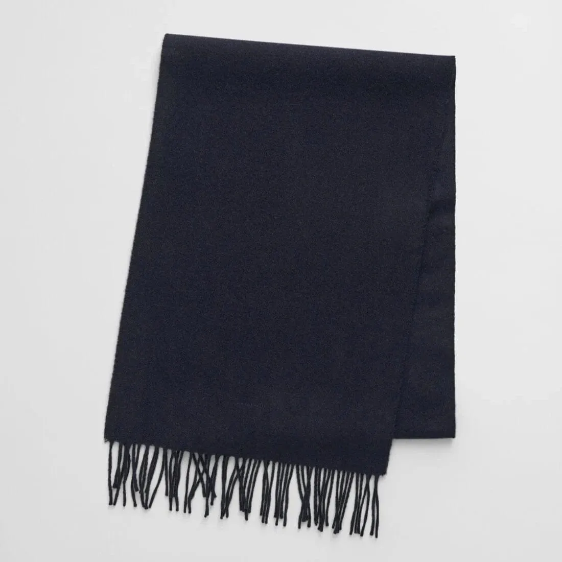 GANT Wool Scarf in Evening Blue