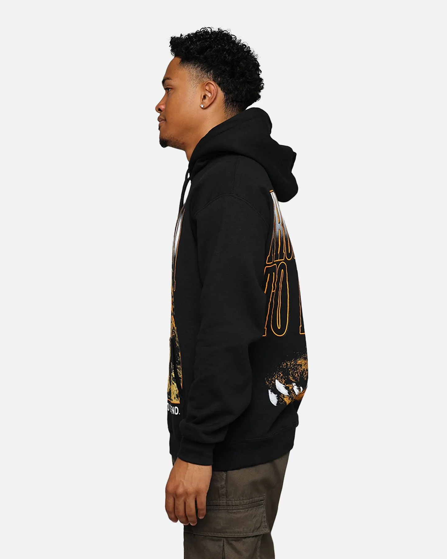 Goat Crew Louisiana Vintage Hoodie Black