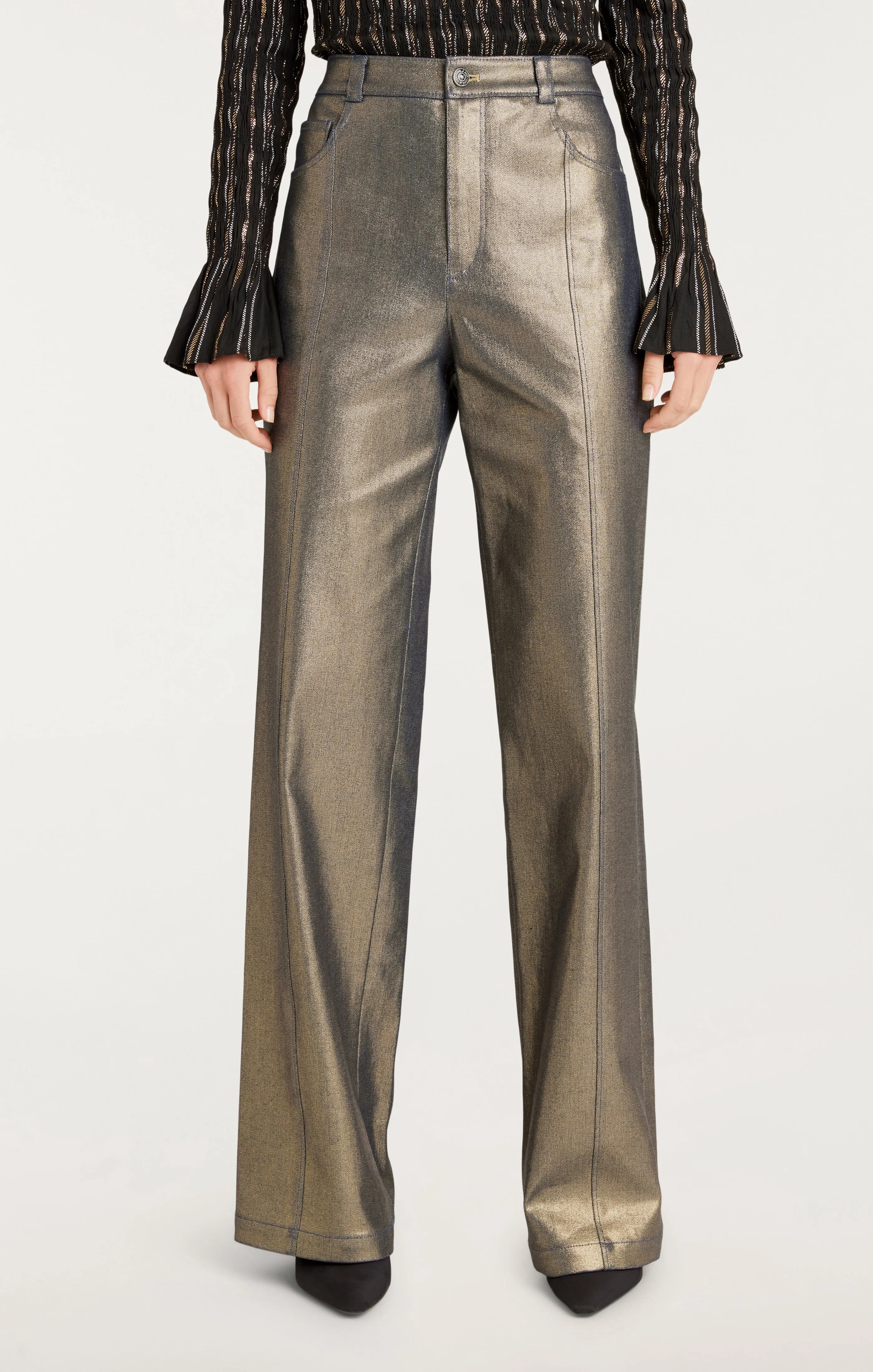 Gold Coated Francine Pant