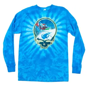 Grateful Dead Fire on the Mountain Tie Dye Long Sleeve T Shirt