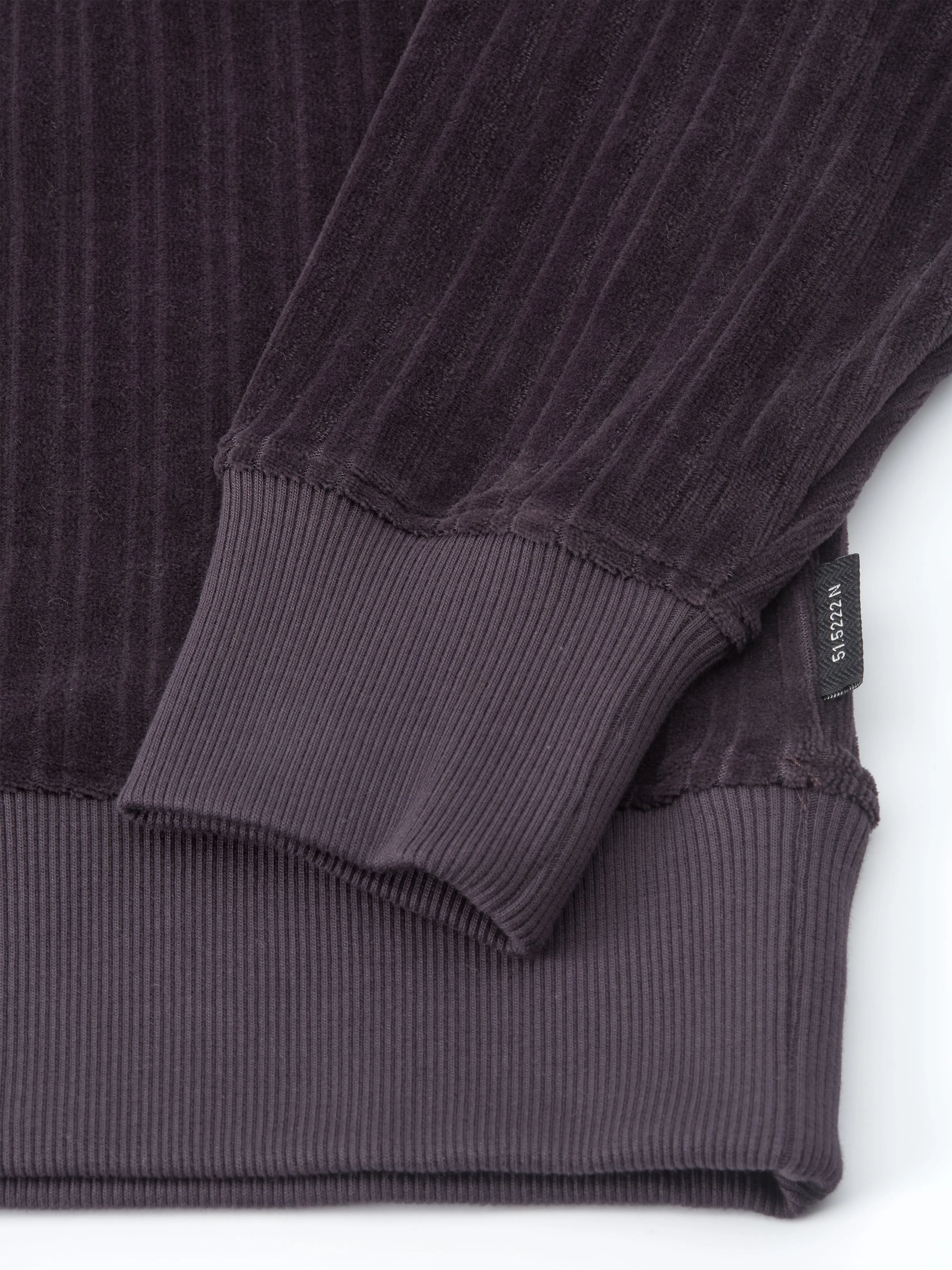 Half Zip Sweatshirt Willow Aubergine