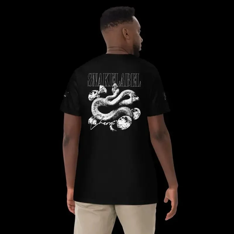 HEAVYWEIGHT T-SHIRT SNAKE: 100% Ring-Spun Cotton, Vibrant Color, Relaxed Fit