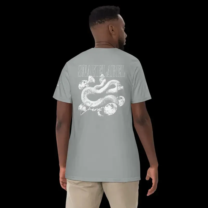 HEAVYWEIGHT T-SHIRT SNAKE: 100% Ring-Spun Cotton, Vibrant Color, Relaxed Fit