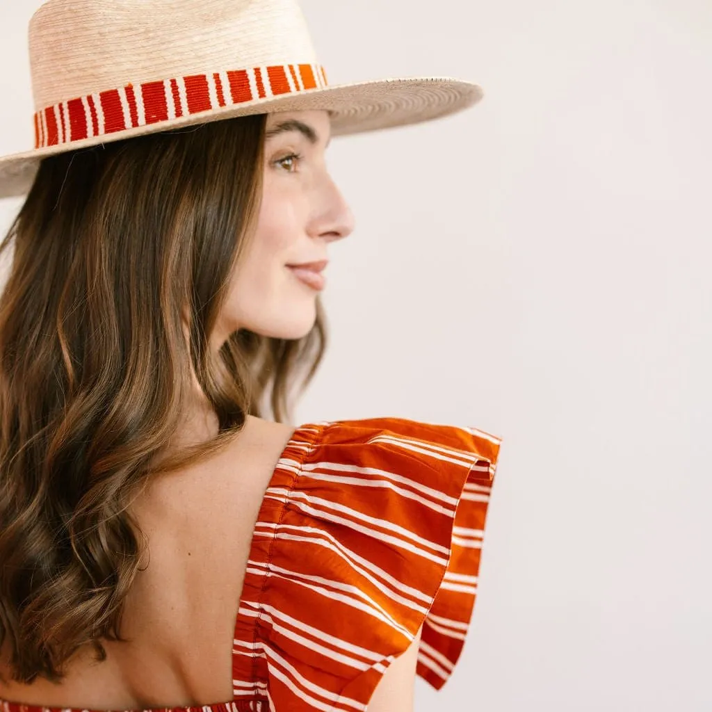 Hemingway Stripe Palm Hat